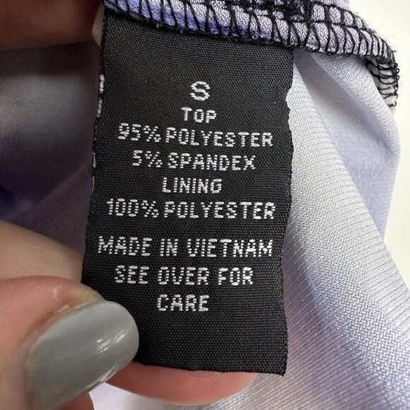 Y2K‎ IZ Byer Babydoll Top Small Purple 90s Style Fairy Whimsigoth Coquette - Picture 5 of 8